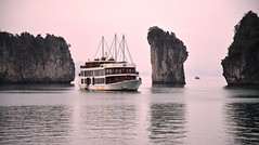 Halong Bay - in the Gulf of Tonkin - northern Vietnam.