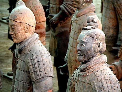 Detail, Terracotta Warriors