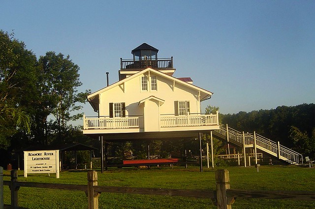 Roanoke river lighthouse, dawn - when I become 70