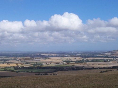 Looking East from Firle Beacon