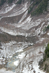 Tateyama Kurobe Alpine Route (Spring)