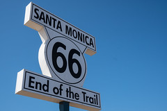 The end of the trail - Route 66 Santa Monica