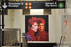 David Bowie - Broadway Lafayette Subway Station