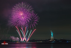 Statue Of Liberty Fireworks May 12, 2018