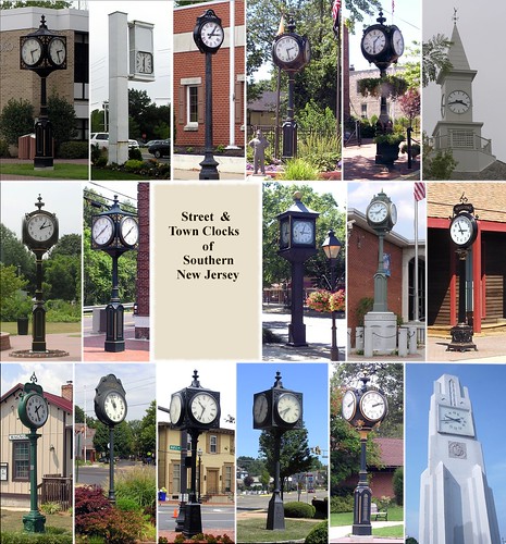 Street & Town Clocks of South Jersey by C r u s a d e r