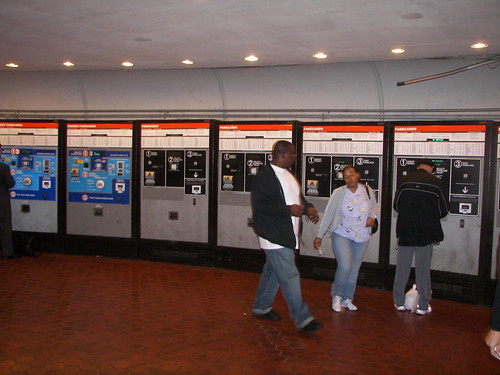 Farecard machines, Union Station
