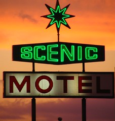 Scenic Motel sign - Pigeon Forge, TN