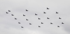 RAF100 Flypast London 10th July 2018