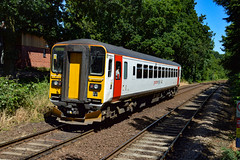 Greater Anglia Class 153s.