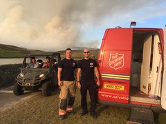 Salvation Army wildfire response 2018