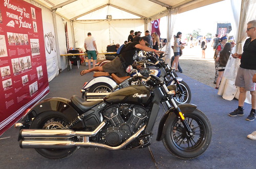 Stand Indian Motorcycles. Faro 2018