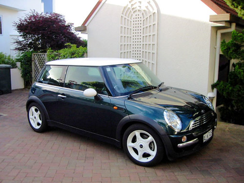 British Racing Green Mini We Own This well not this exactly this one 