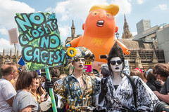 Queer protest against Trump - 13 July 2018