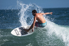 Surfers at Topanga Beach 072318
