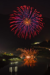 Fuochi d'Artificio al Lago di Fiastra 2018