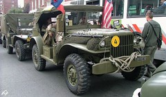 Véhicules militaires WW2 et défilés