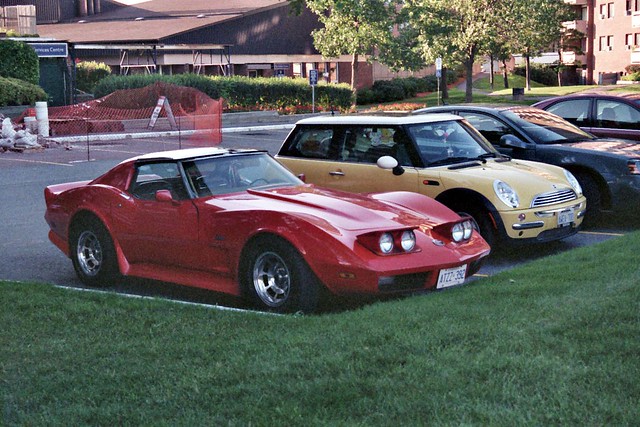 A Corvette Stingray and a new Mini from BMW