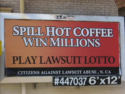 Hot Coffee Spill