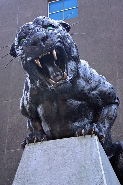 Carolina Panthers Statue | Flickr - Photo Sharing!