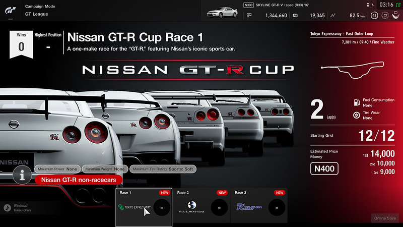 Nissan GT-R Cup (Beginner League)