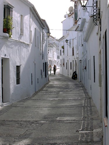 Calles de la localidad de Mijas