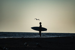 surfers at Topanga Beach 061118