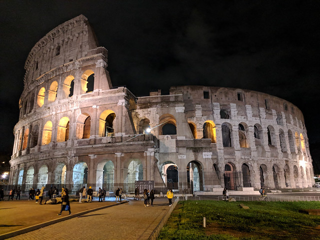 Colosseum @ night