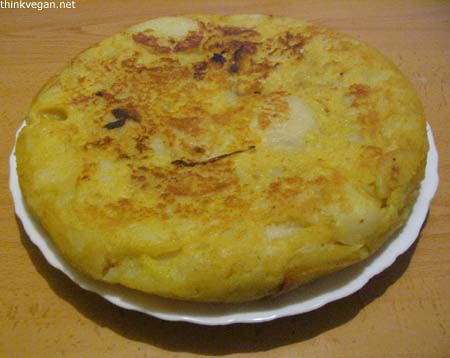 Vegan Spanish Omelette/Tortilla de patatas vegana - 無料写真検索fotoq