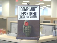 complaint department - please take a number (grenade)
