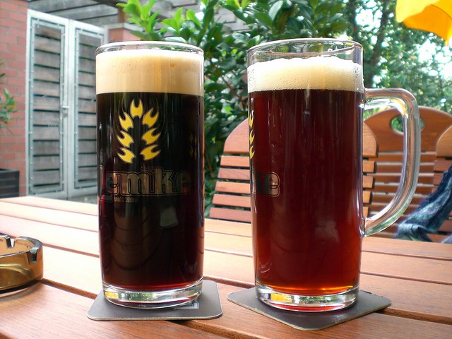 Original on the right - porter on the left