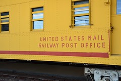Railroad, Rolling Stock, United States Mail Railway Post Office, Mail Car