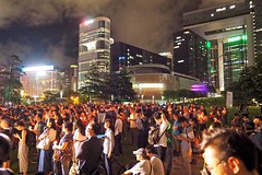 Memorial for Liu Xiaobo held on 13 July 2018 Hong Kong