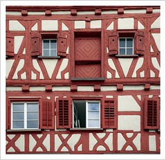 Fachwerk & Umgebinde (timber framed & round-framed houses)
