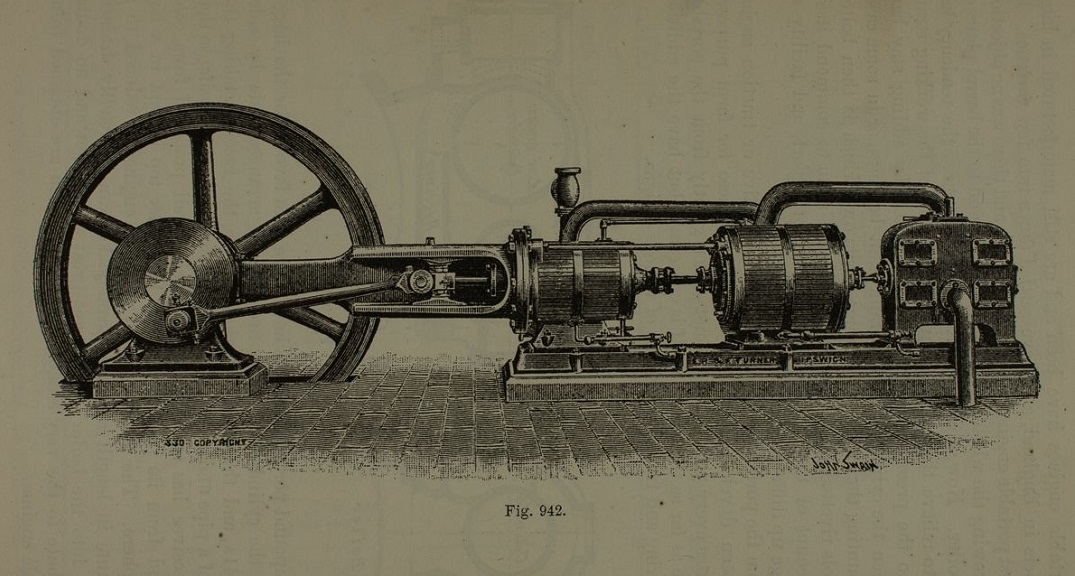 插图来自赫尔曼·哈德尔的《蒸汽机手册》，1896年(Watkins 158)