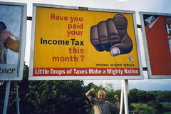 sign: Have you paid your income tax this month?