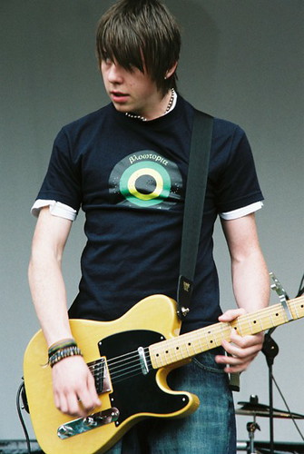 Danny from McFly at Sheffield Mayfest May 2004