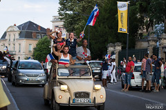 Célébration de la victoire des bleus - Chartres 2018