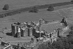 ALNWICK CASTLE FROM THE AIR 27/06/18