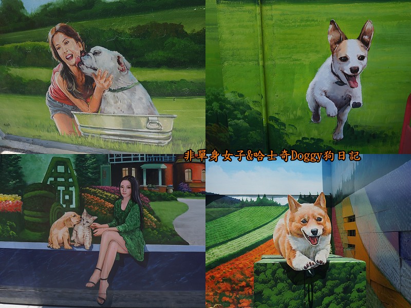 彰化一日遊10忠犬3D彩繪