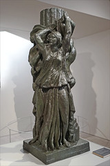 D'après Isadora Duncan d'A. Bourdelle (Musée Camille Claudel, Nogent-sur-Seine)