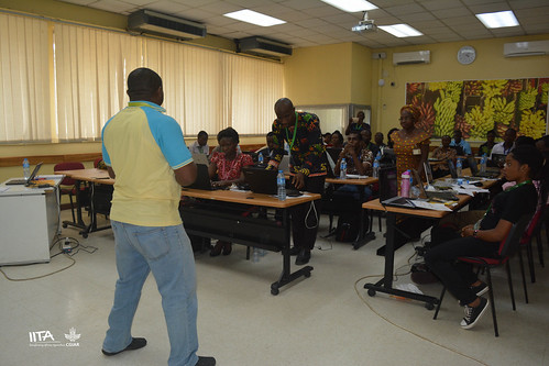 IARSAF members attend data management training at IITA