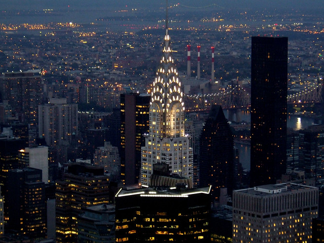 Manhattan skyline chrysler building #2