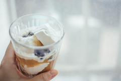 Summer drink No.8 - Affogato with Blueberry