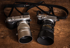 Lumix GX7 (2013)  / Nikon 1 J5 (2015)