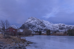 Sørvågen un bonito pueblo de pescadores Islas Lofoten Noruega