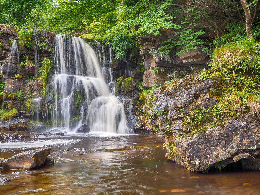 Catrake Force waterfall at Keld in the Yorkshire Dales. Credit Bob Radlinski, flickr