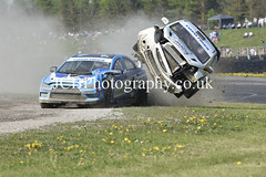 MSA British Rallycross Championship. Round 3. Croft Circuit.