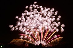2018年の花火　Fireworks in 2018