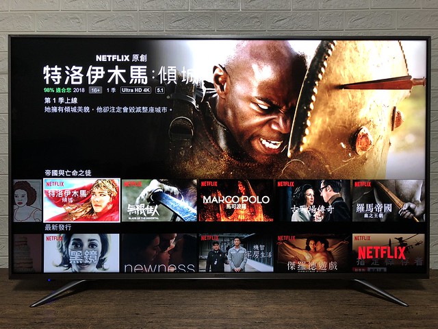 BenQ 55SW700 55吋電視．智慧連網電視/內建Netflix與Youtube滿足影音享受