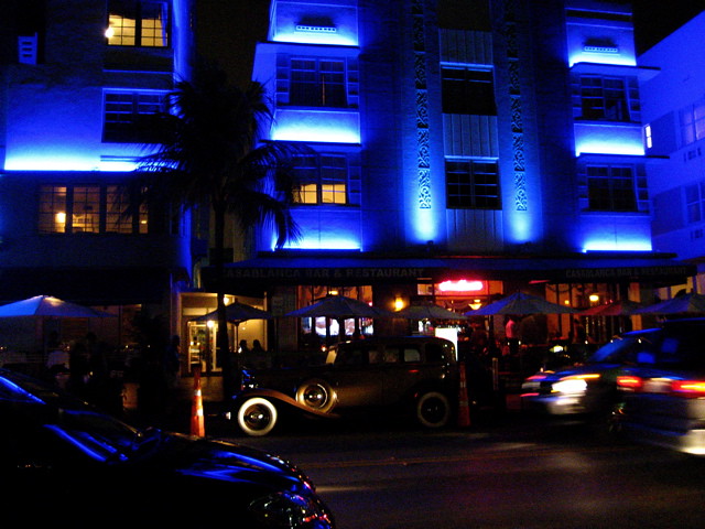 Miami Beach By Night